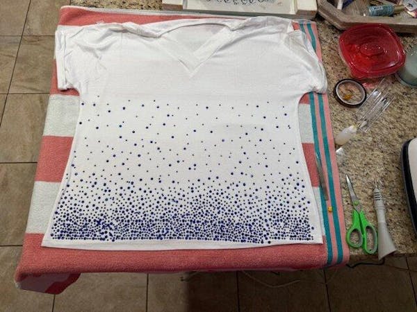 Scatter Fill Hotfix Rhinestone Transfer HT-201