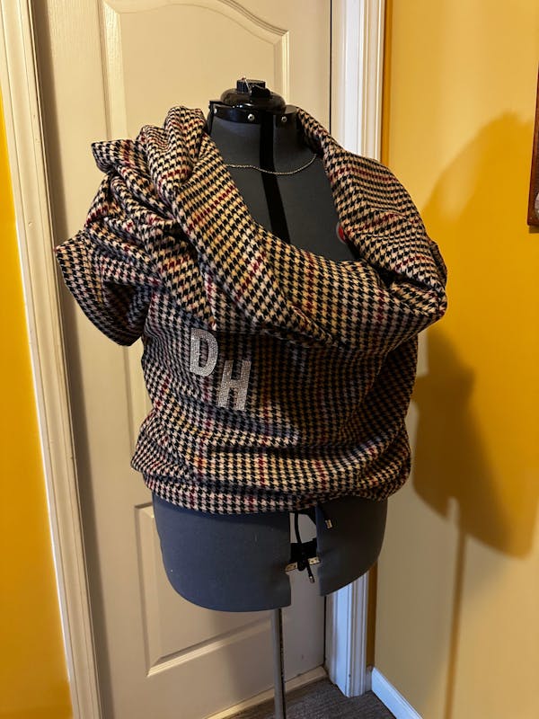 Rhinestone Hoodie Strings