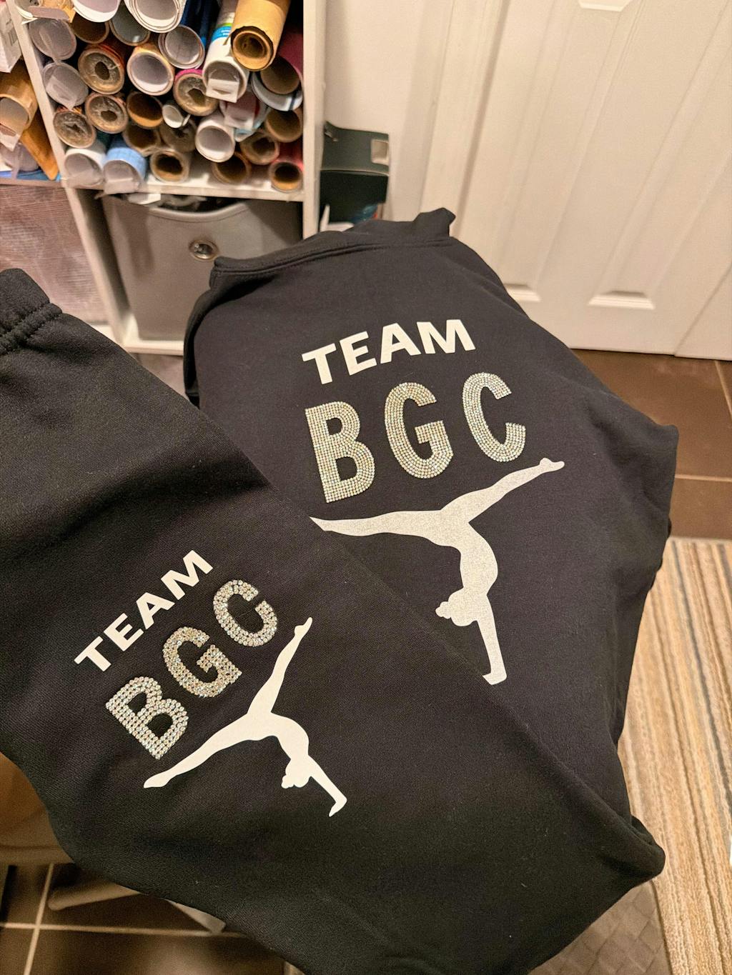 3" Rhinestone Iron On Letters | Crystal Letter Patch | L-6