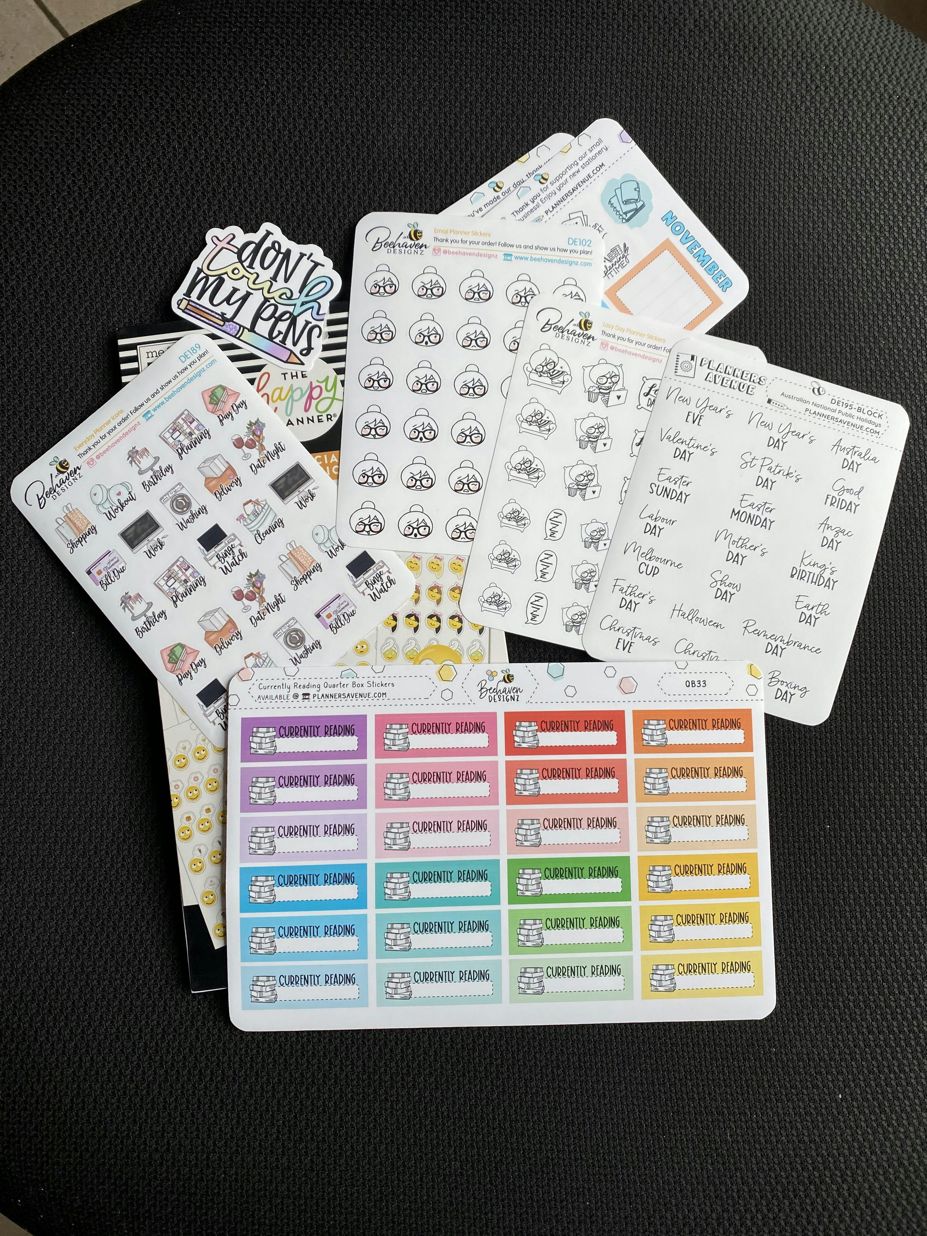 Sold Happy Planner sticker lot Glam Girl