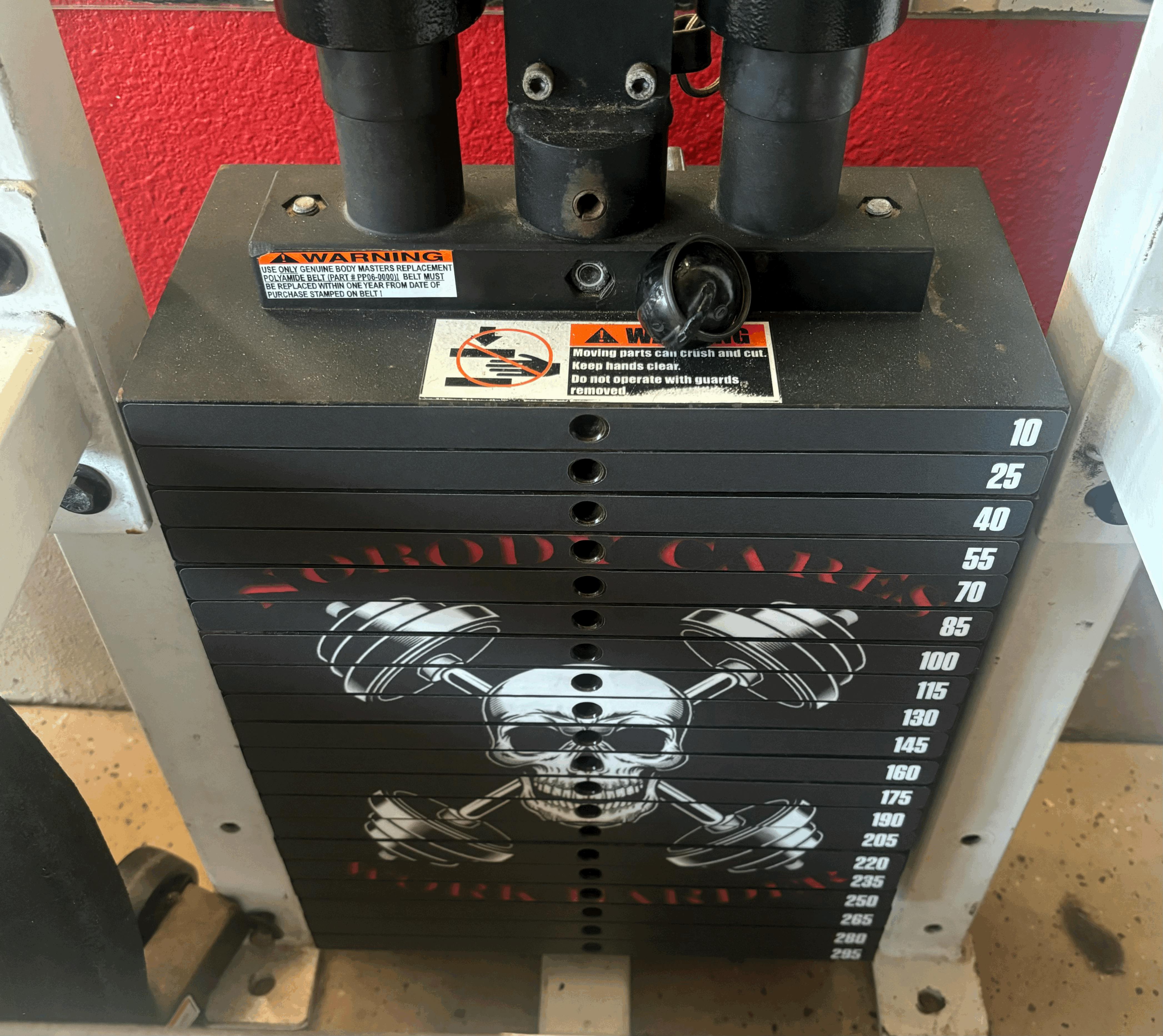 Weight Stack Stickers