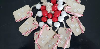Thin Snowflake White Fimo Fake Sprinkles Polymer Clay Christmas Snowfl