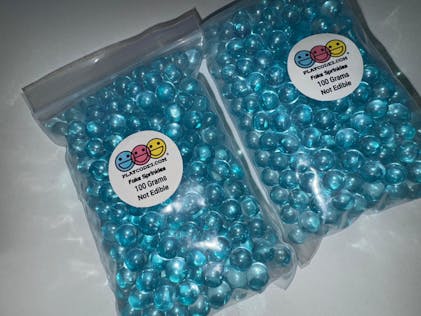 100grams Boba Beads Fake Caviar Acrylic Gum-ball Pearls Faux