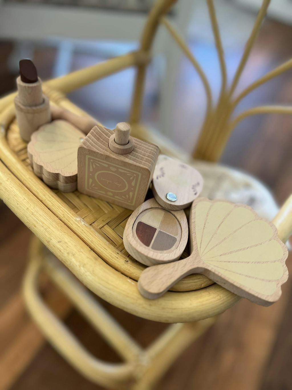 Wooden Makeup Play Set Playroom Collective