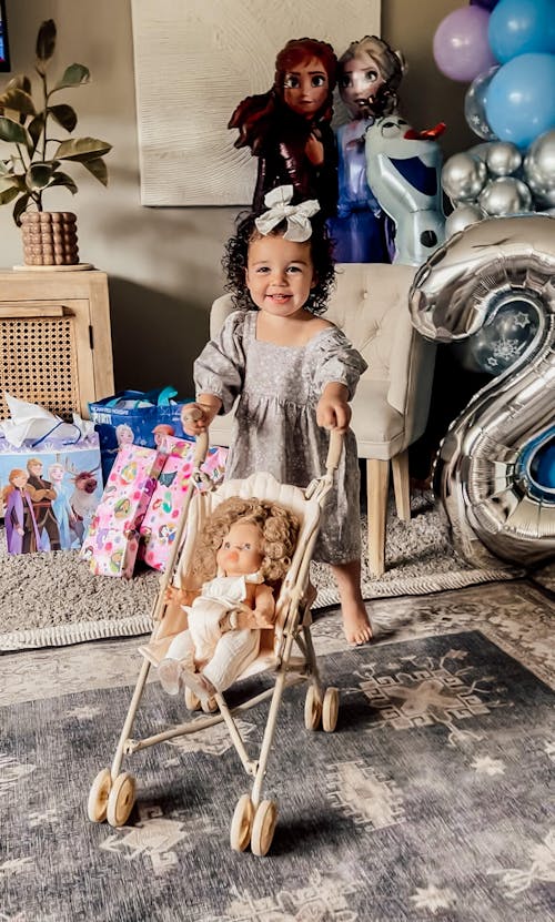 Konges Sloejd | Baby Doll Stroller - Lemon
