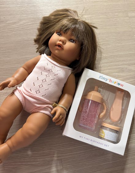 Bebenita 13" Baby Girl Doll - Savannah | Unscented & Fully Clothed