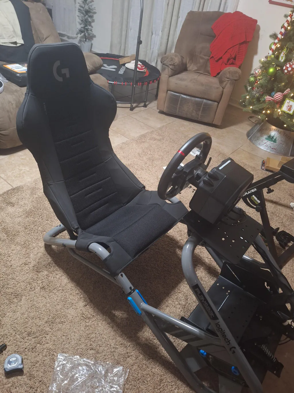 Playseat® Trophy Black | Realistic & Sturdy Racing Simulator Seat