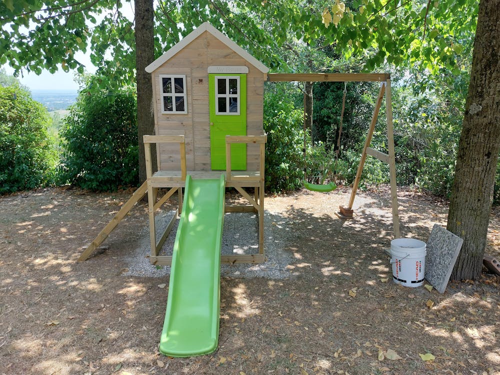 Wendi Toys Modular Playhouse M24 My Lodge Lime