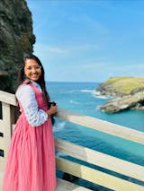 White Zindagi Backyard Dress