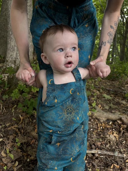 Overalls - Super Simple™- The Bumble Nums in Space - Luxe