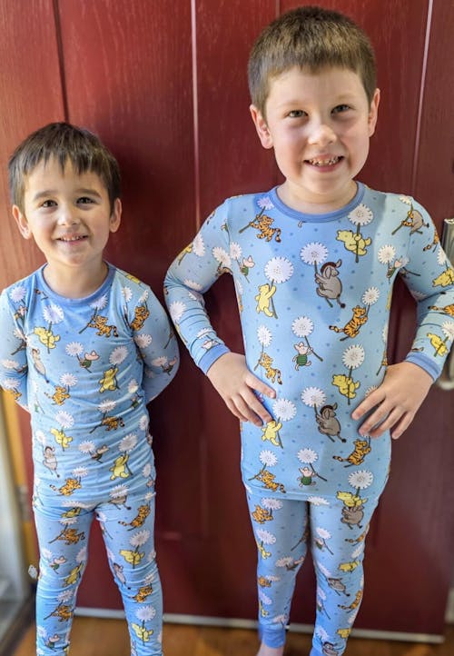 Classic PJ Set - Fly Away, Pooh - Luxe