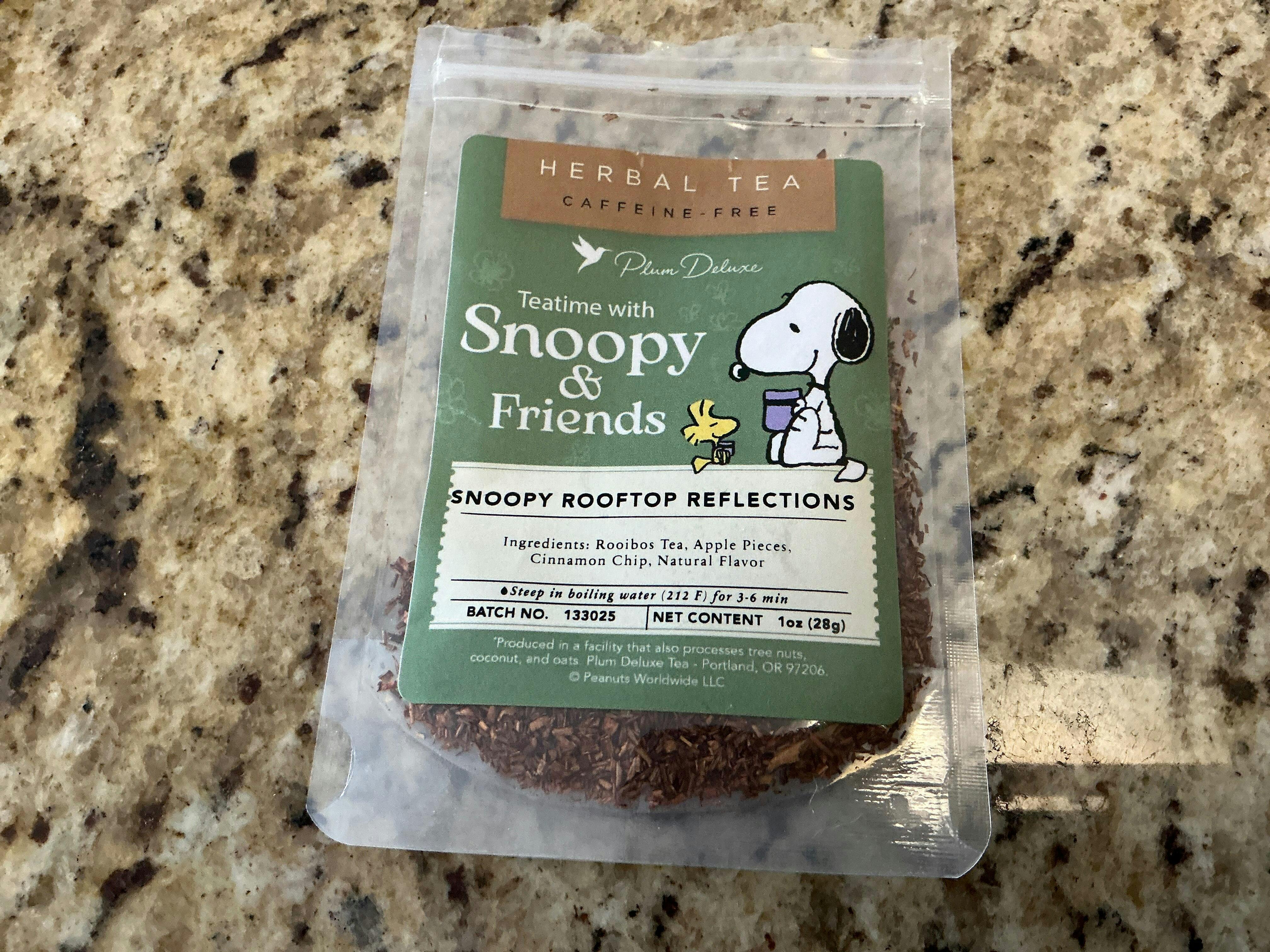 Snoopy Rooftop Reflections Herbal Tea (Apple / Cinnamon) – Plum