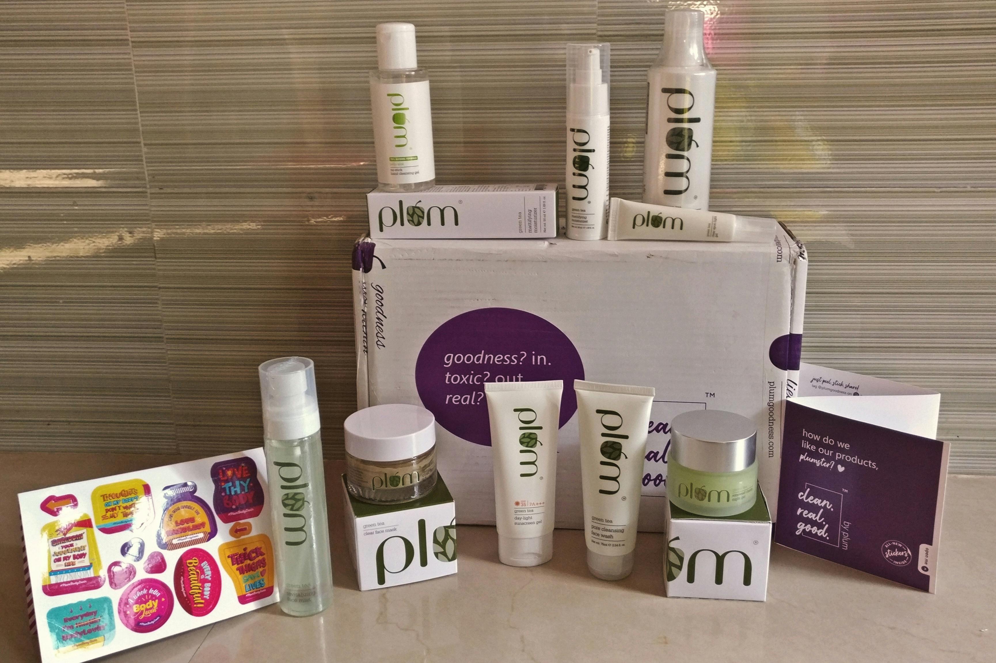 Oily Skin Complete Care Kit Free Bag Plum Goodness