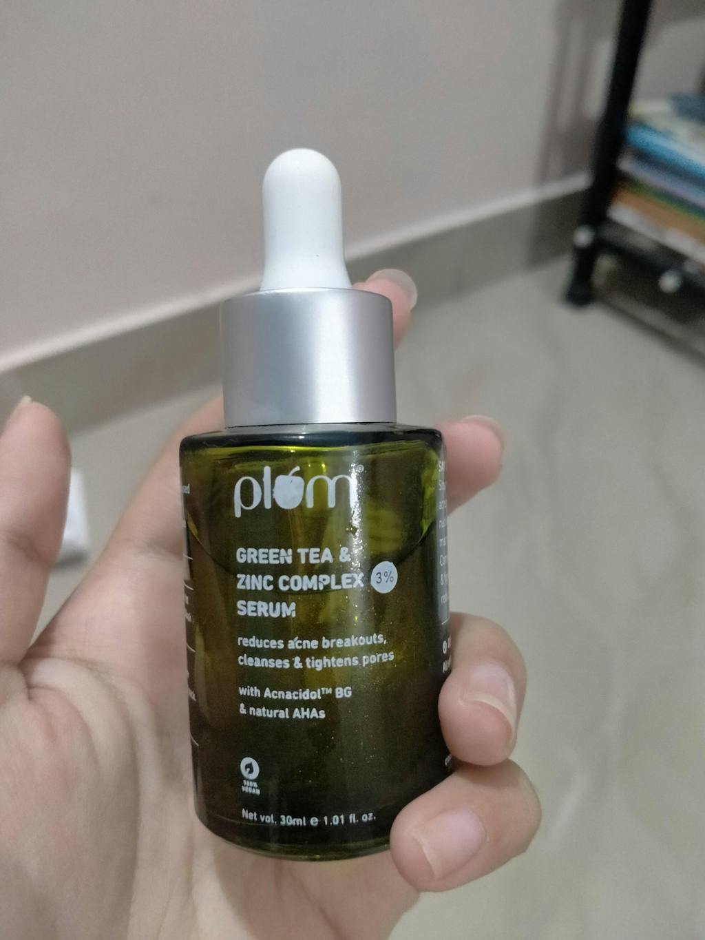 Get 3 Zinc Complex Face Serum with Green Tea Plum Goodness