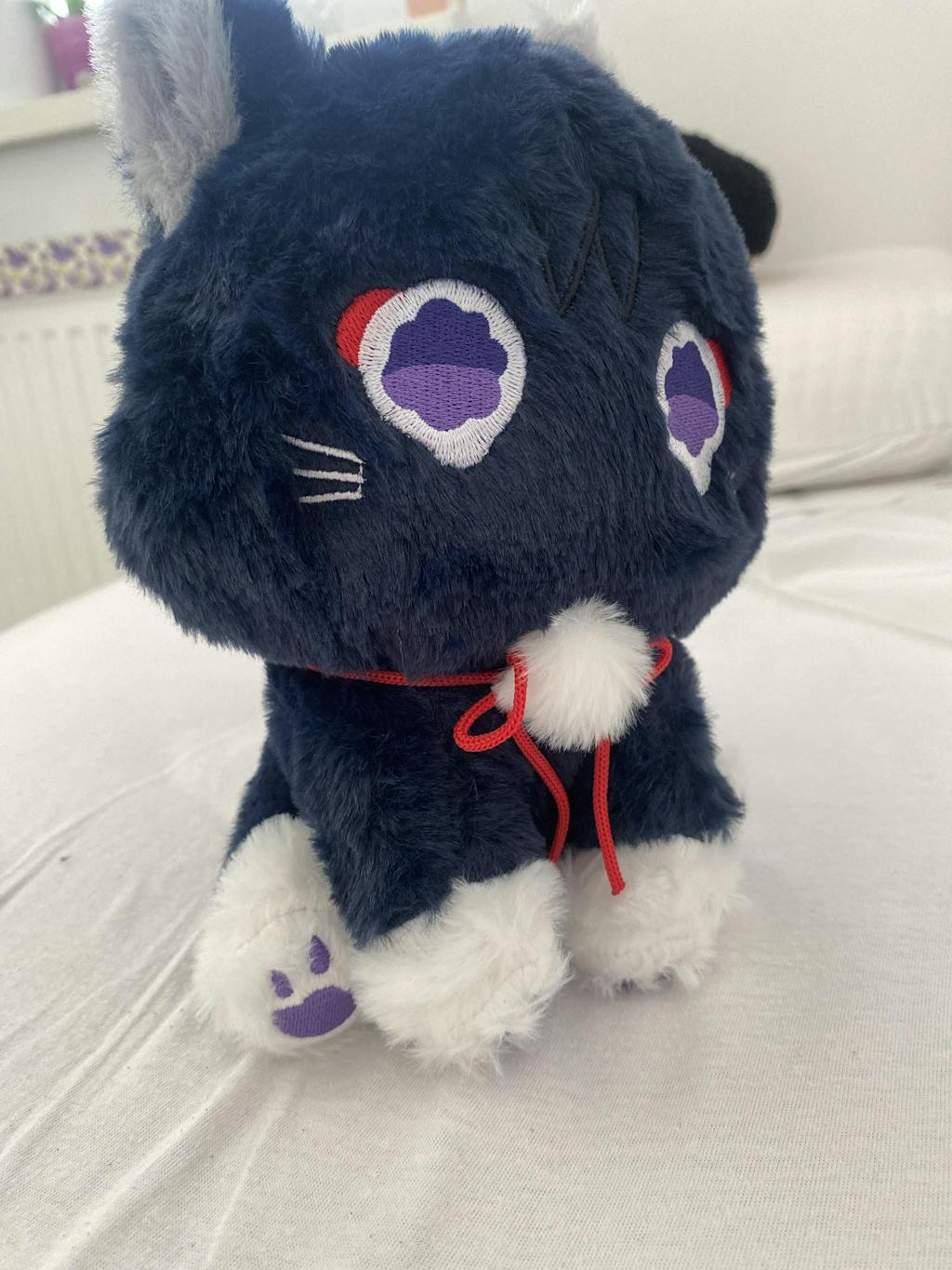 「in Stock」genshin Cat Scaramouche Plush Cute Puppet Scaracat Sacramew 