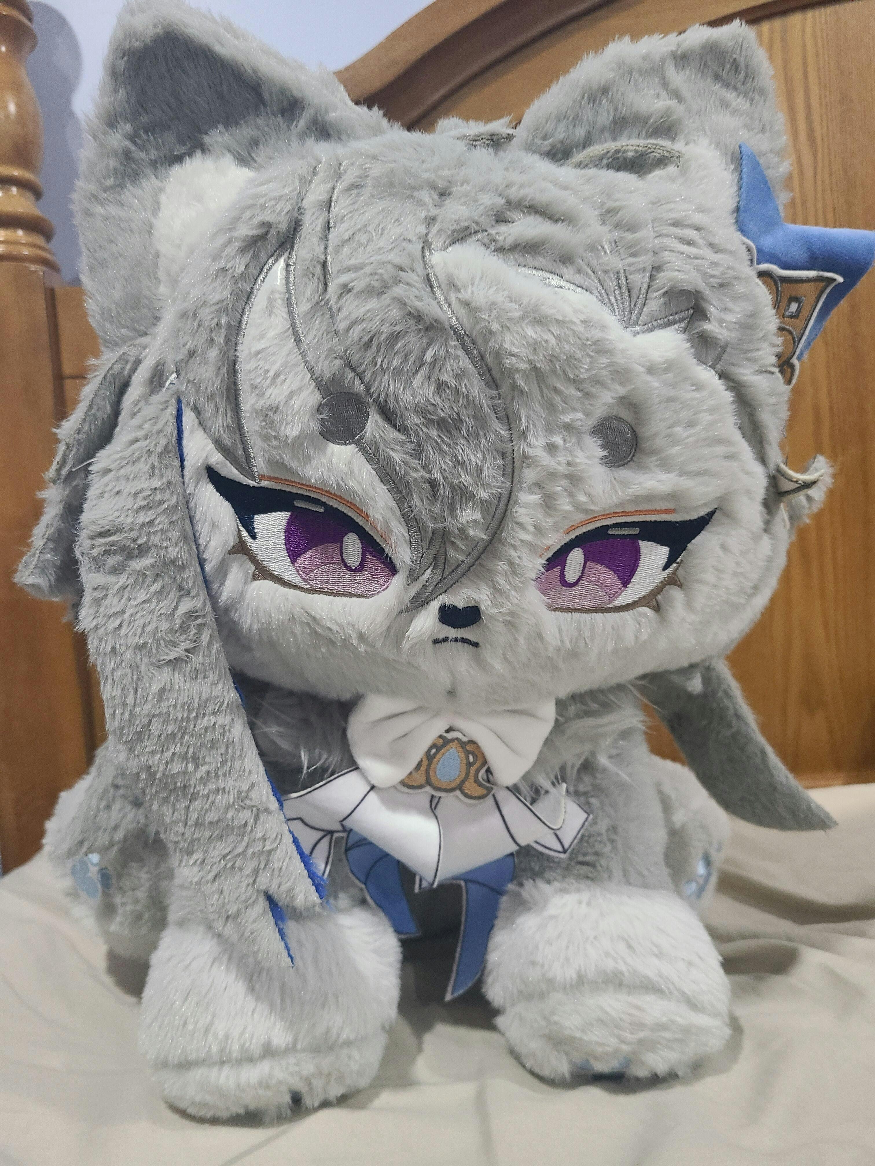 45cm Genshin Cat Neuvillette Plush Neuvillettemeow Cute Puppet (Pre-or ...