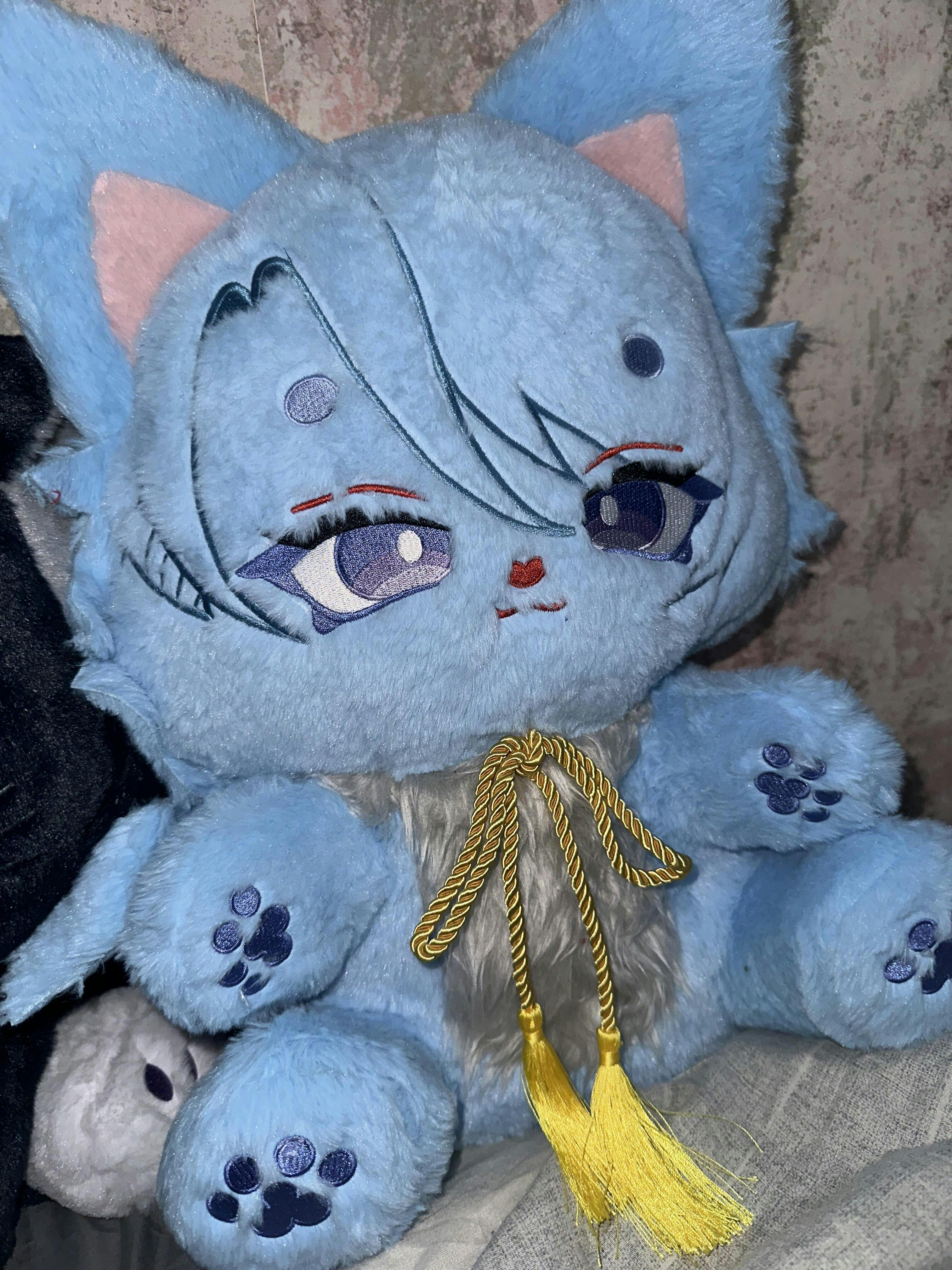 45cm Genshin Cat Ayato Plush Ayatomeow Cute Puppet（Pre-order） – PLUSH SHOP