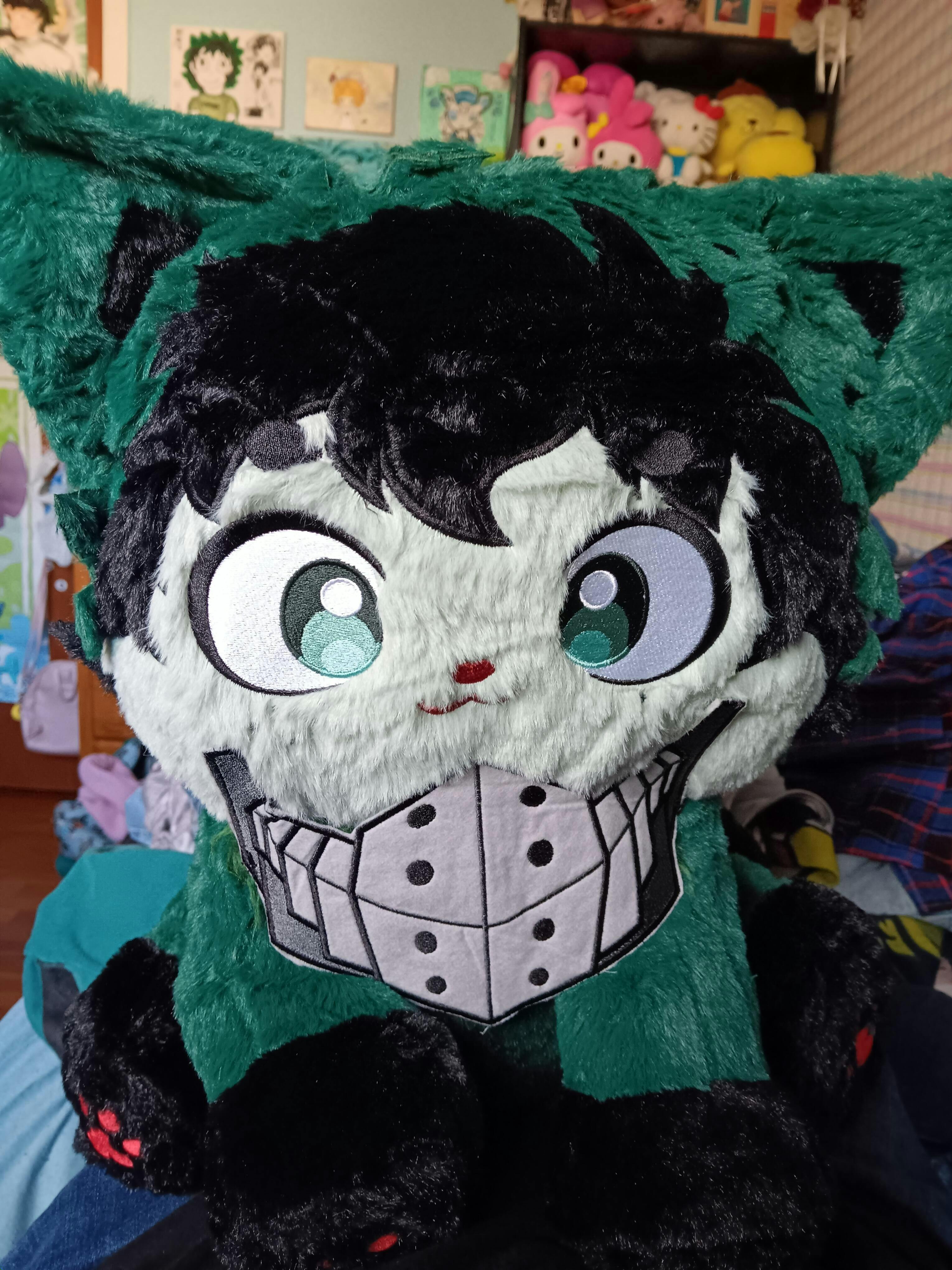 Izuku Deku Meow My Hero Academia (17IN) – PLUSH SHOP