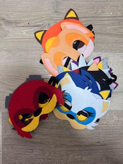 Sonic The Hedgehog Cosplay Mask for Kids