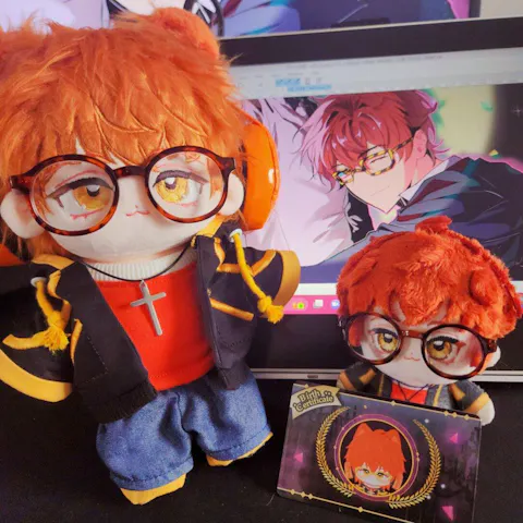 【In Stock】【10CM Doll】PLUSH WONDERLAND Yummy Orange 10CM Printed Body Doll Pendant Keychain FANMADE