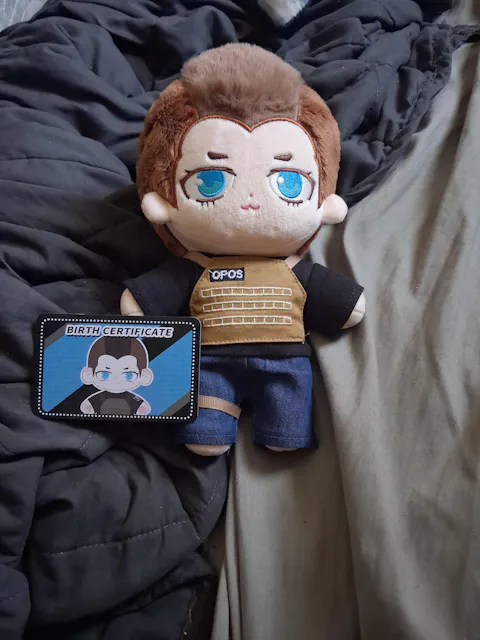 【In Stock】PLUSH WONDERLAND Blue-eyed Plushies Cotton 20CM Doll FANMADE COD