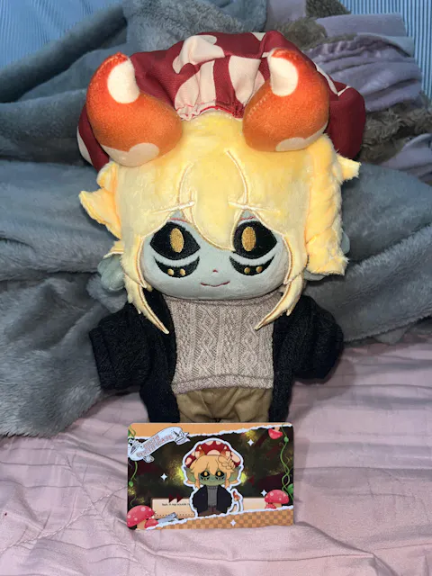 【In Stock】【Authorized】PLUSH WONDERLAND Mushroom Oasis Mychael 20CM Plushie Cotton Doll