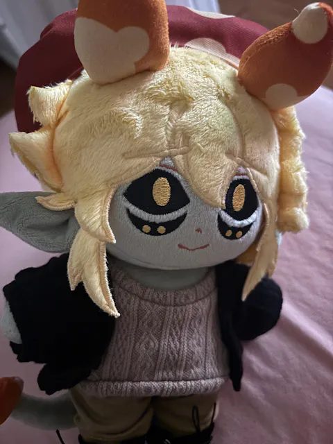 【In Stock】【Authorized】PLUSH WONDERLAND Mushroom Oasis Mychael 20CM Plushie Cotton Doll