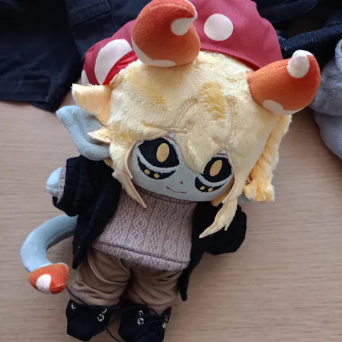 【In Stock】【Authorized】PLUSH WONDERLAND Mushroom Oasis Mychael 20CM Plushie Cotton Doll