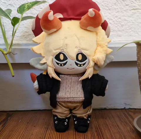 【PRESALE】【Authorized】PLUSH WONDERLAND Mushroom Oasis Mychael 20CM Plushie Cotton Doll