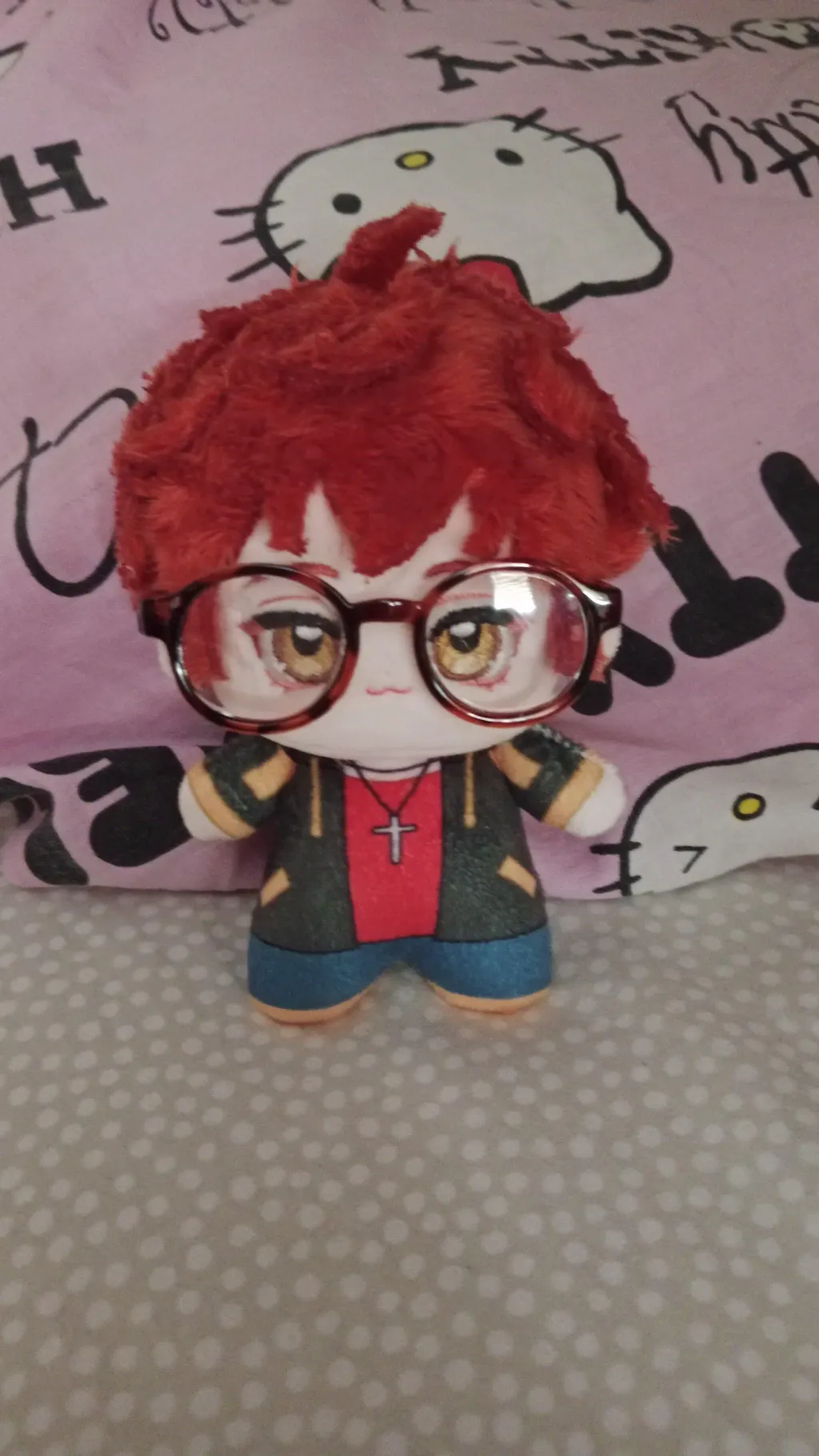 【In Stock】【10CM Doll】PLUSH WONDERLAND Yummy Orange 10CM Printed Body Doll Pendant Keychain FANMADE