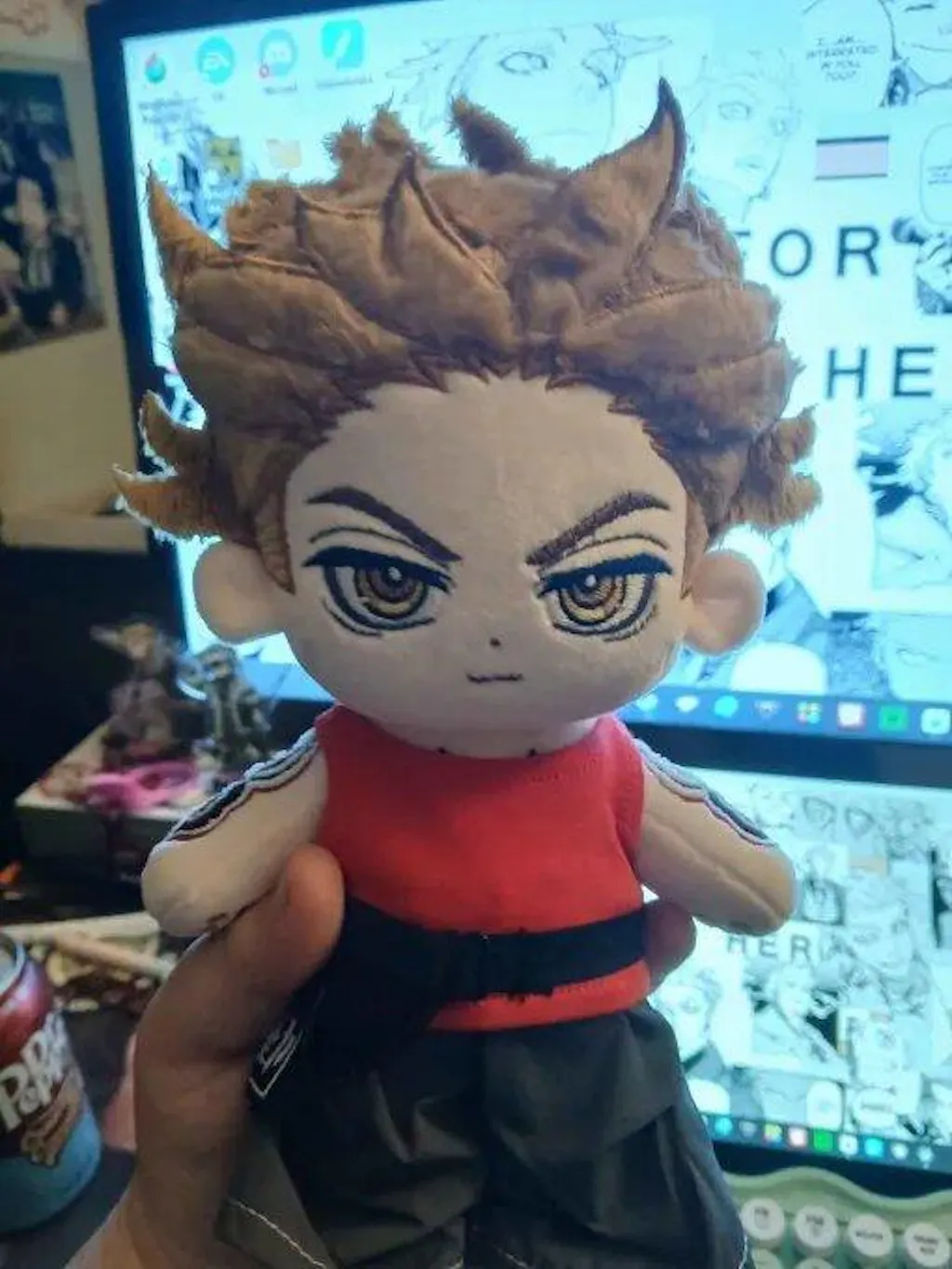 【INSTOCK】PLUSH WONDERLAND Cigarette enthusiasts 20CM Cotton Doll FANMADE