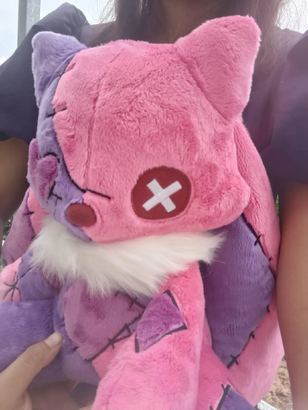 Emo Pink Bunny Foxy Plush - PlushThis| Plushies & Stuffed Animals
