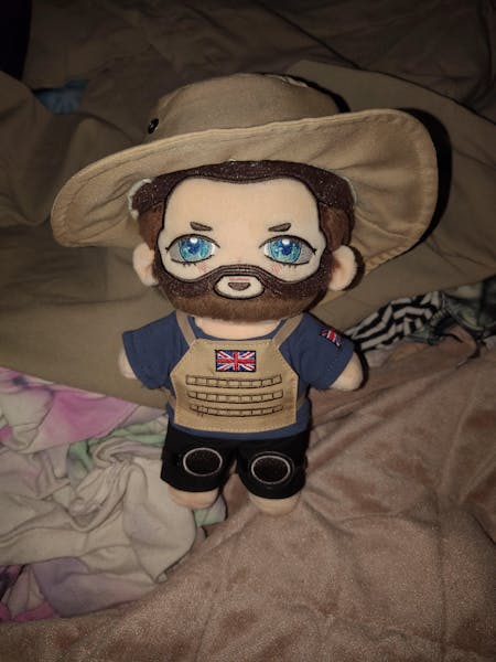 【In Stock】PLUSH WONDERLAND Beard Plushie Cotton 20CM Doll FANMADE COD