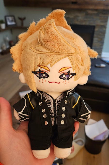【In Stock】PLUSH WONDERLAND Silver Plushie 20CM Doll FANMADE