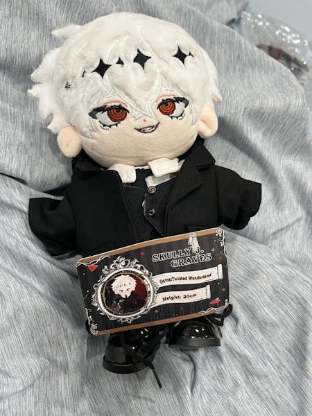【In Stock】PLUSH WONDERLAND Bones Plushie 20CM Cotton Doll