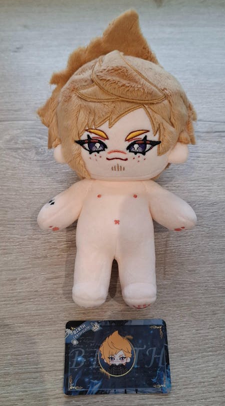 【Old Ver. In Stock】PLUSH WONDERLAND Silver Plushie 20CM Doll FANMADE