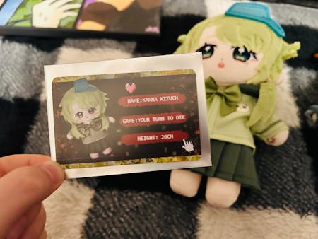 【INSTOCK】PLUSH WONDERLAND Frightened girl Plushie 20CM Cotton Doll FANMADE