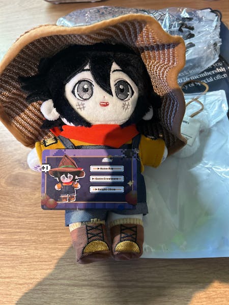 【In Stock】【Authorized】PLUSH WONDERLAND Crowscare Ryo Daytime Ver. 20CM Plushie Cotton Doll