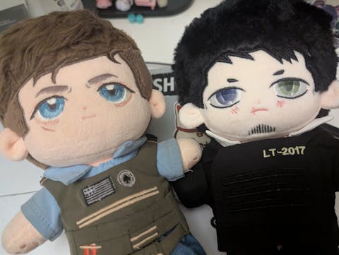【In Stock】PLUSH WONDERLAND Suit-wearing Man Plushie Cotton 20CM Doll FANMADE COD