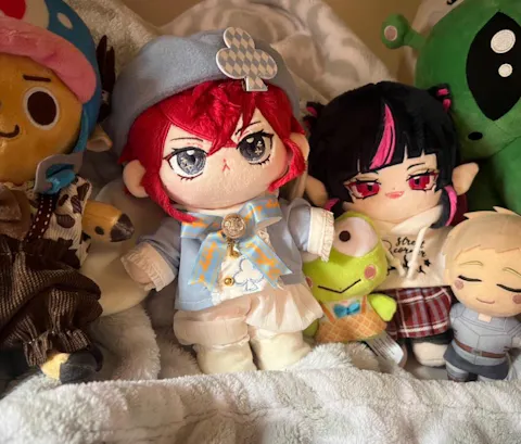 【In Stock】PLUSH WONDERLAND The Midnight Bloom Plush 20 CM FANMADE