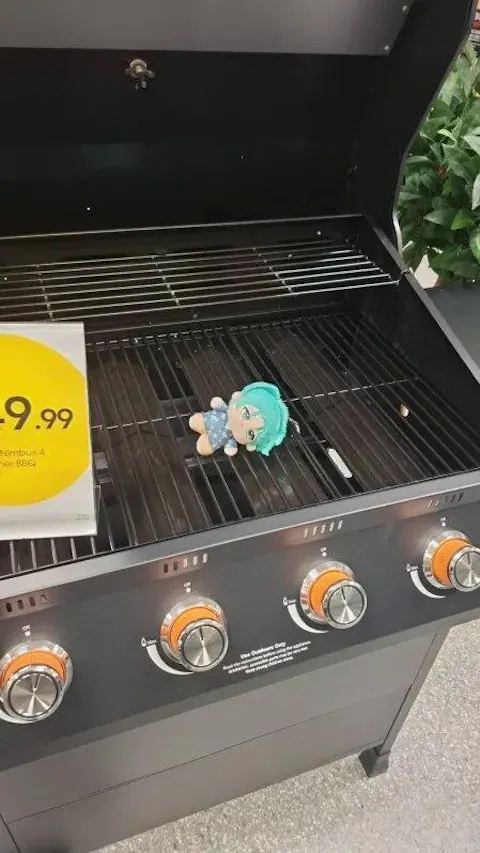 【INSTOCK】PLUSH WONDERLAND Space Cadet 10CM Printed Body Doll Pendant Keychain FANMADE