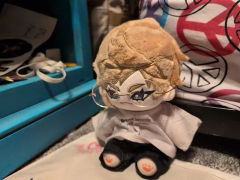 【In Stock】PLUSH WONDERLAND Silver Plushie 20CM Doll FANMADE