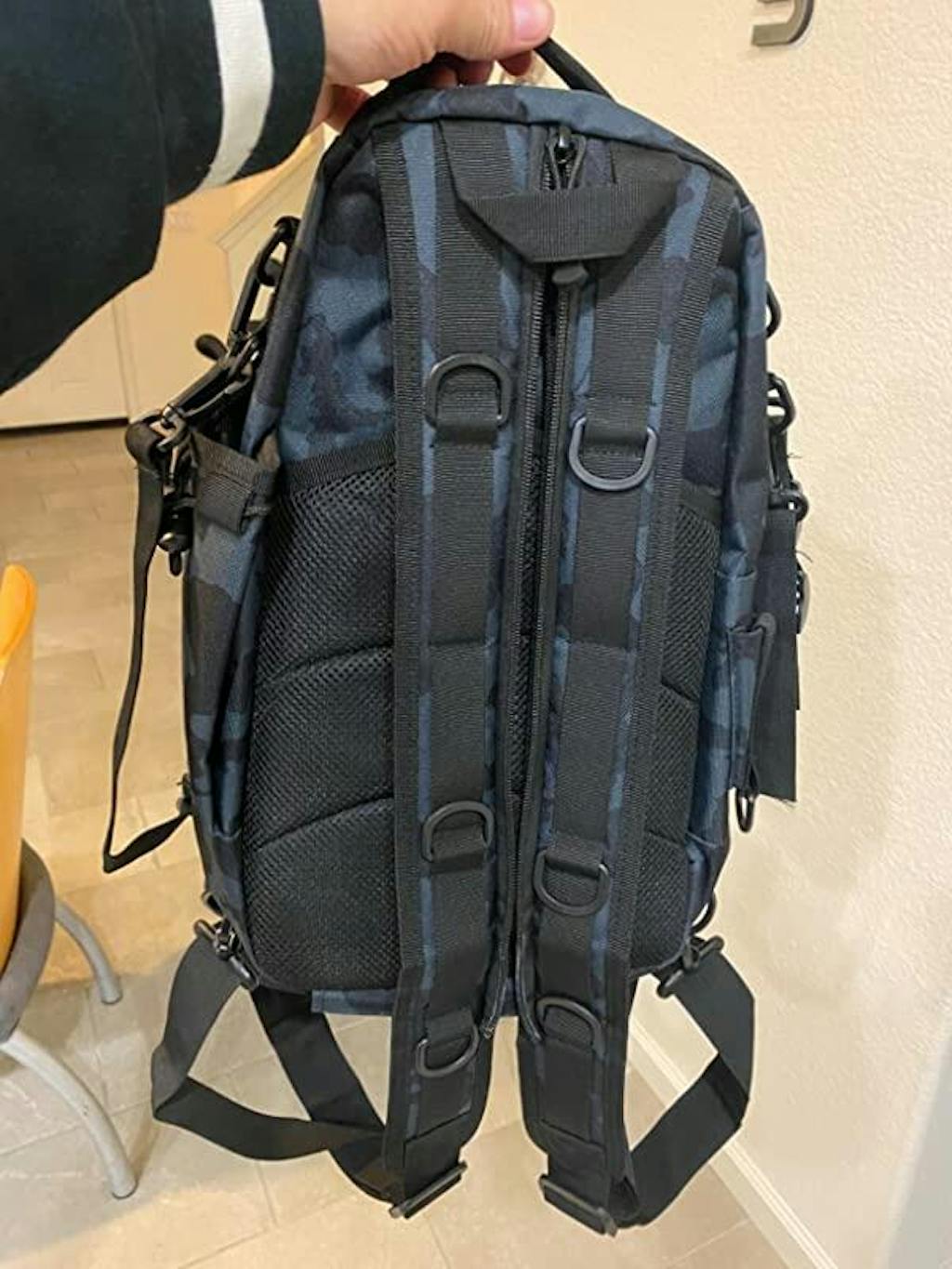 PLUSINNO Waterproof Fishing Tackle Backpack With Rod Holder Plusinno