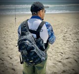 PLUSINNO Waterproof Fishing Tackle Backpack With Rod Holder – Plusinno