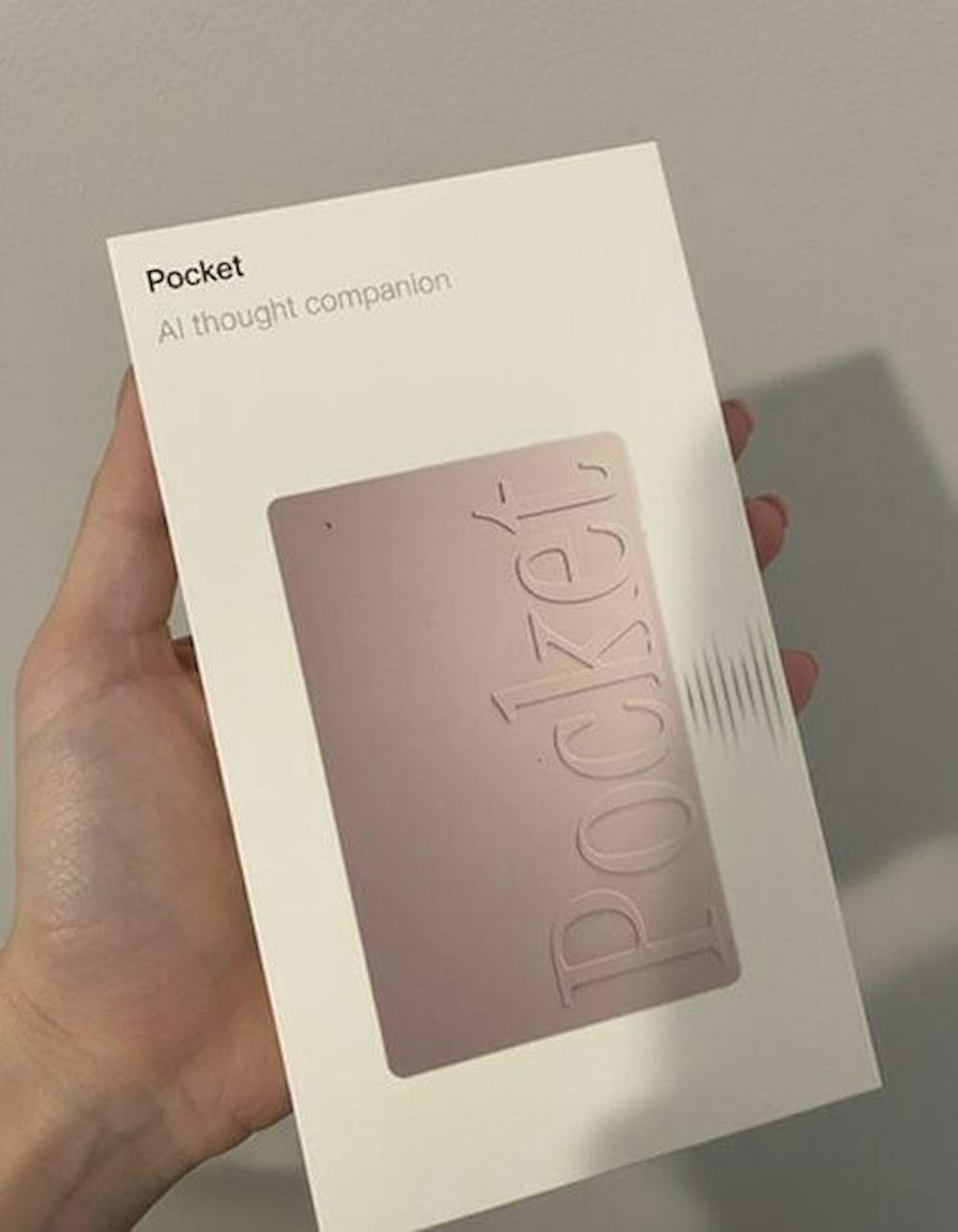 Pocket - World's First AI Thought Companion