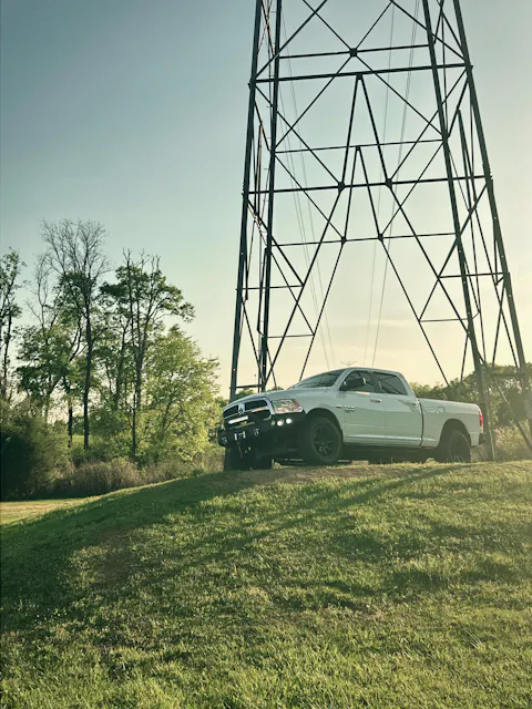 Ram 1500 Rear Bumper for 2009-2018 Dodge Ram 1500 and 2019-2025 Dodge Ram 1500 Classic Black Pickup Truck Bumper