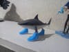 Tungtungsahur Shark Figurine – 3D Printed Articulated Desk Toy