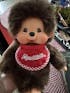 Monchhichi Premium Standard Brown Boy Sitting Size S