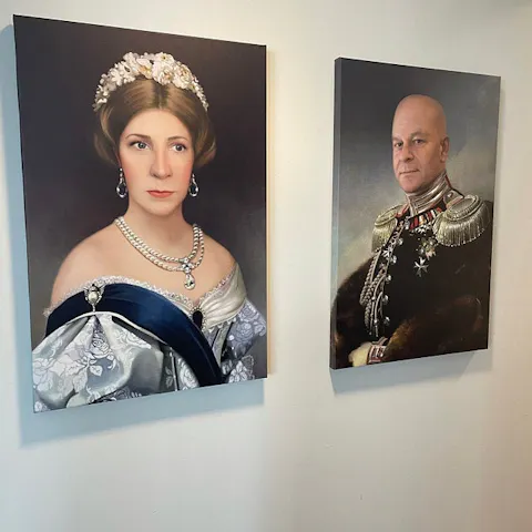 Princess Charlotte personalized female portrait