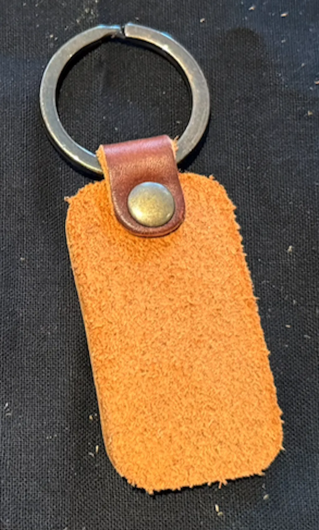 Leather Keyfob, Kraken Design | Cut from Premium Belt Leather